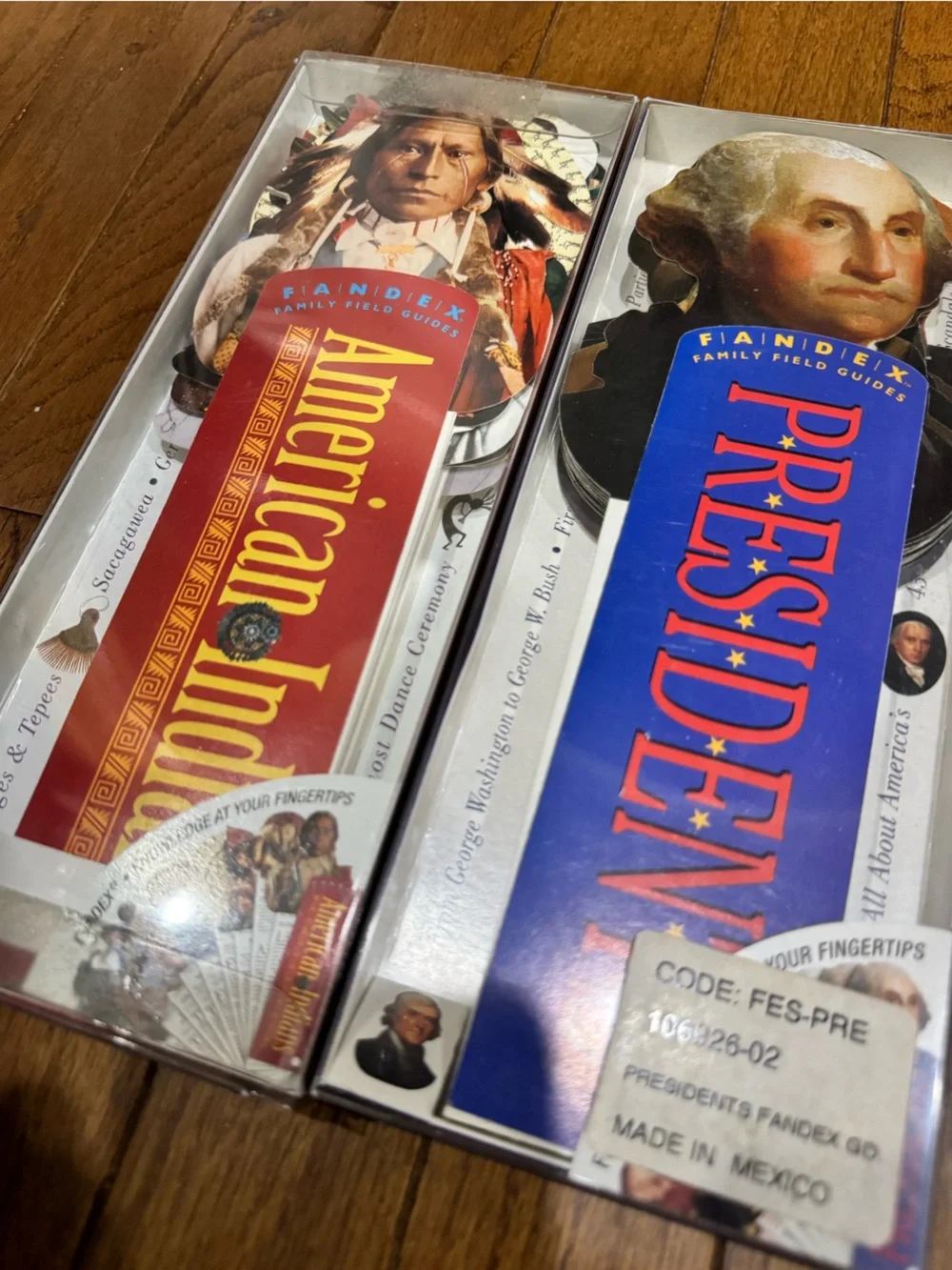 Presidents and American Indians Fandex Field Guides